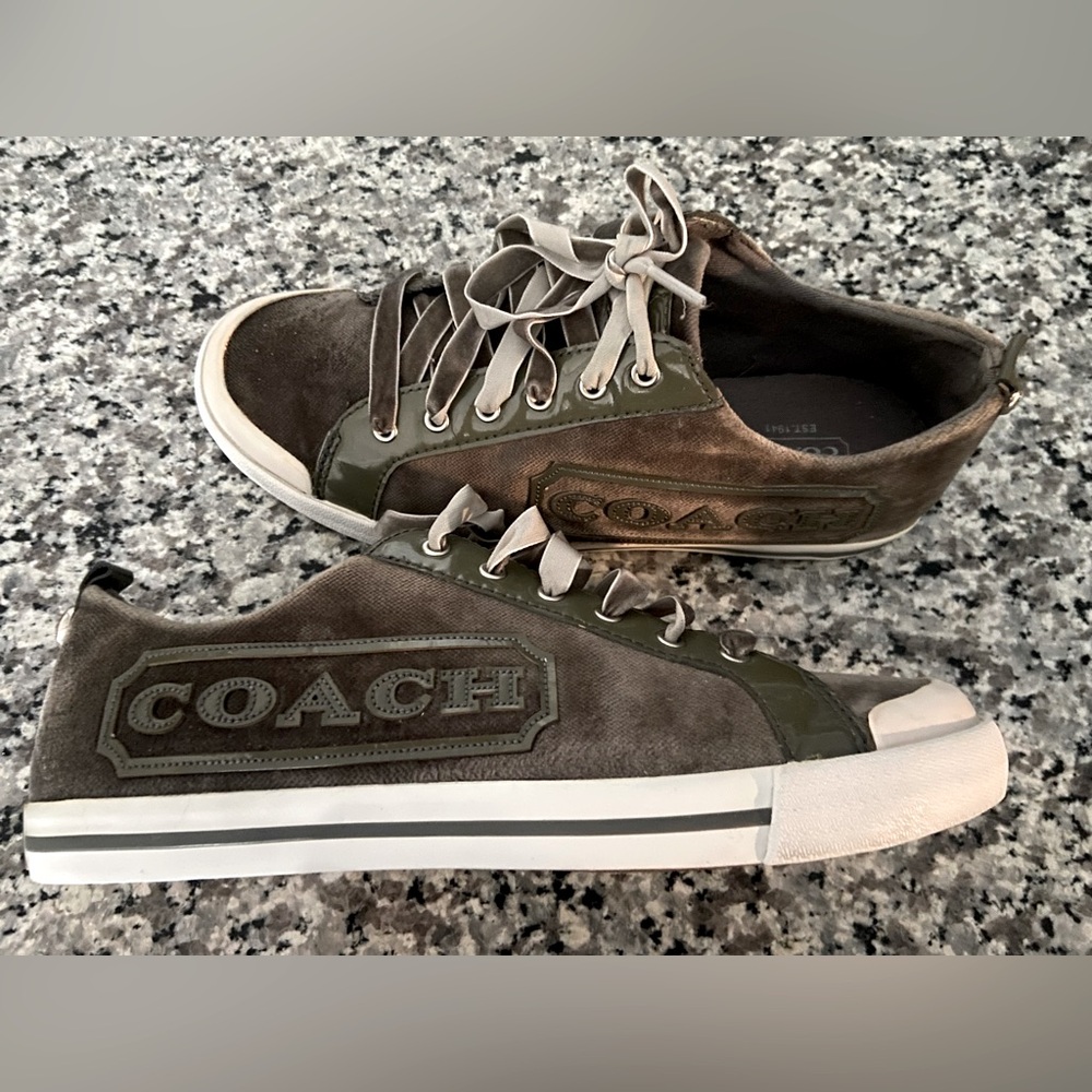Coach tennis shoes